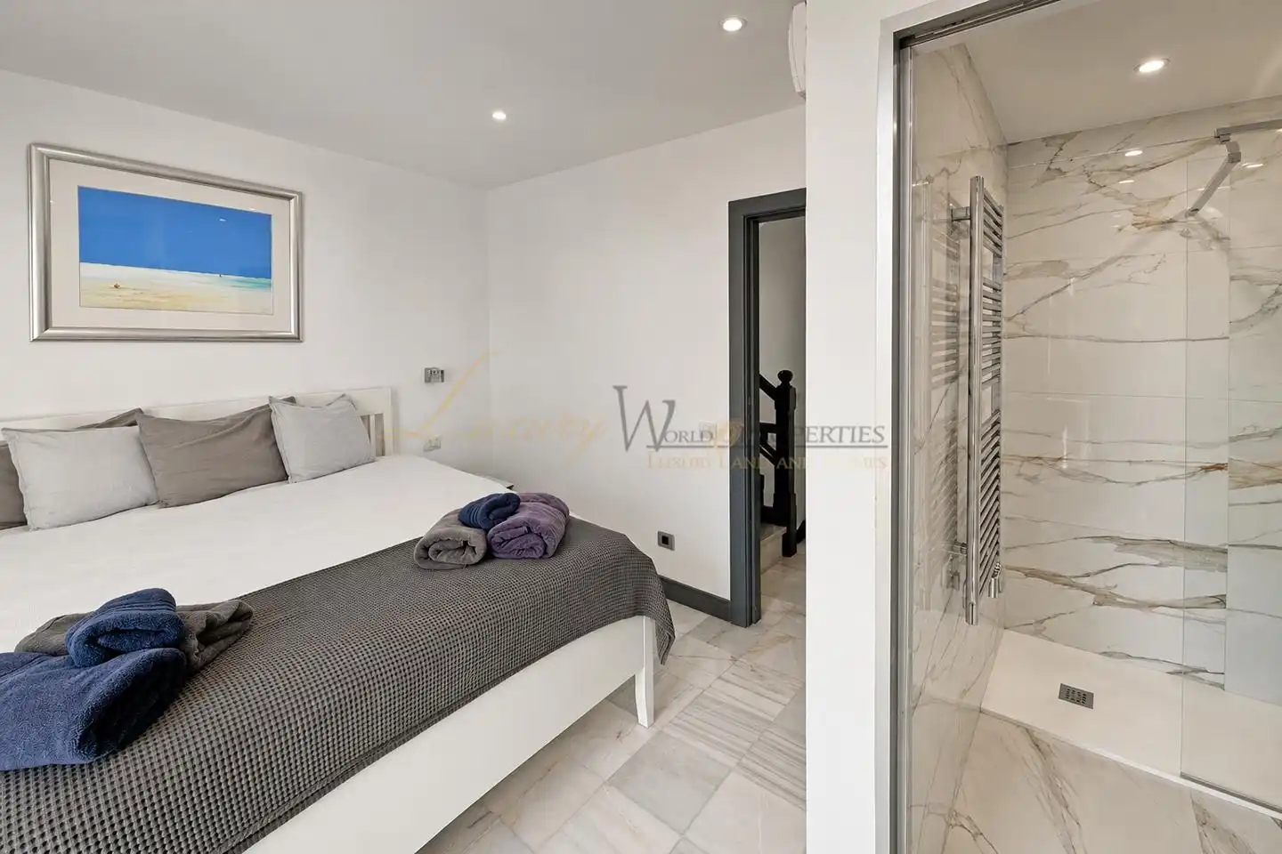 Schlafzimmer von Haus oder Chalet zum Verkauf in Arona mit Terrasse, Möbliert und Gemeinschaftspool