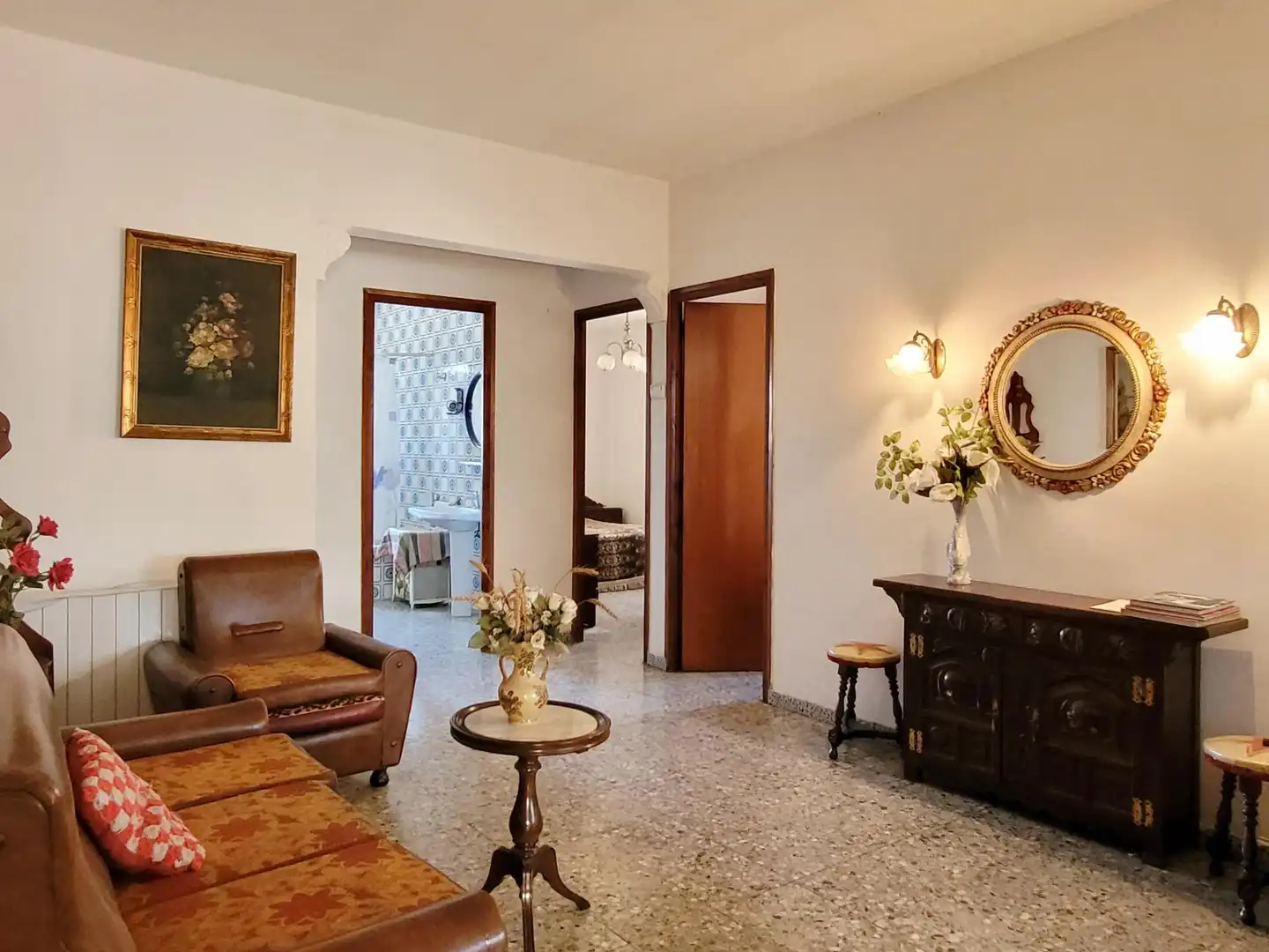 Sala de estar de Casa adosada en venta en Bellcaire d'Urgell