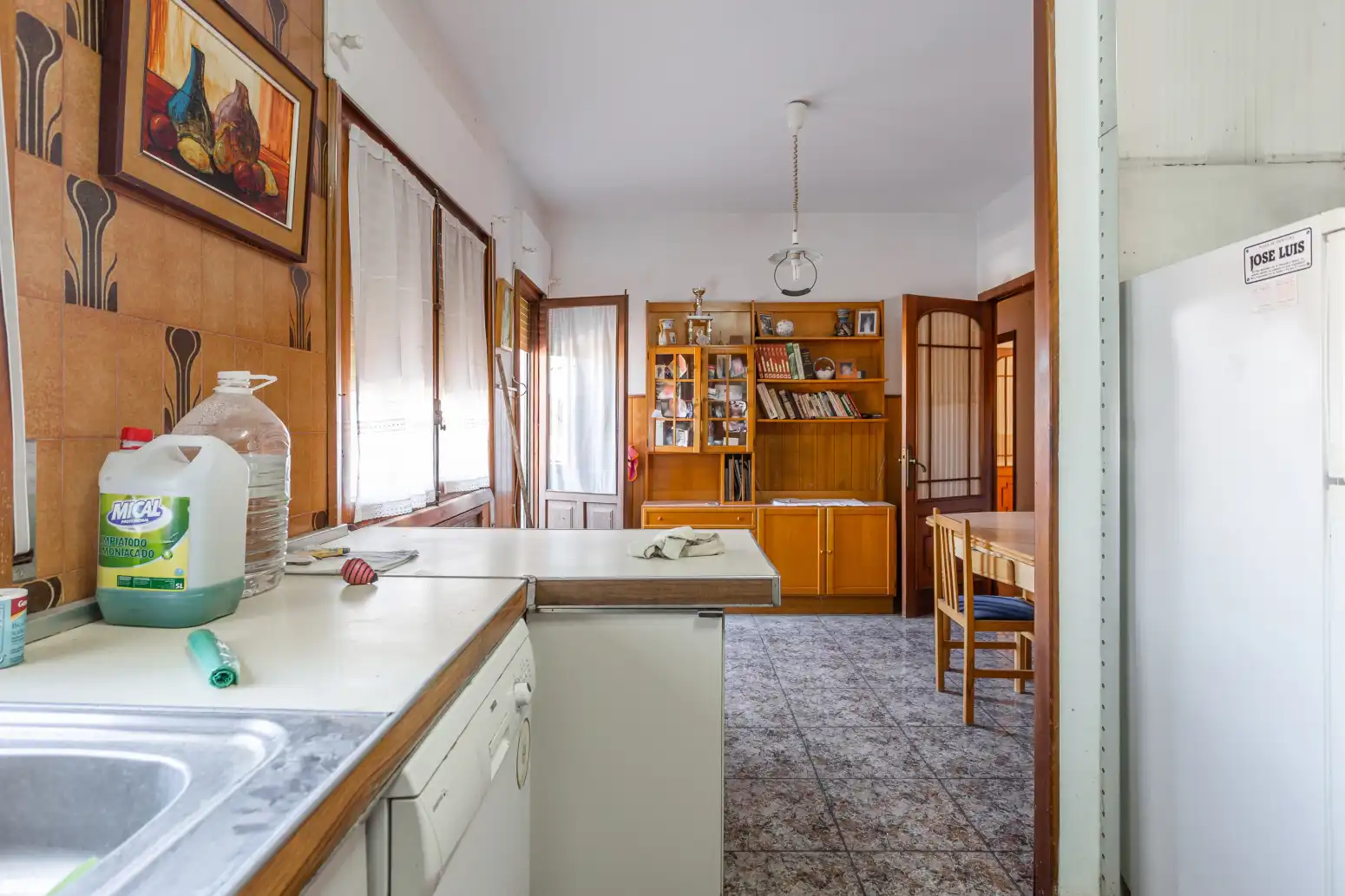 Cocina de Casa o chalet en venta en Castejón (Navarra) con Calefacción, Parquet y Terraza