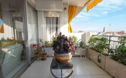 Terrace of Flat for sale in Sabadell  with Heating, Parquet flooring and Balcony