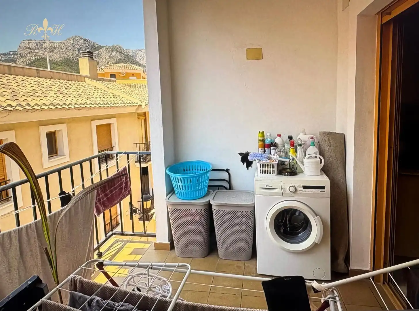 Balcony of Flat for sale in Polop  with Air Conditioner, Heating and Storage room