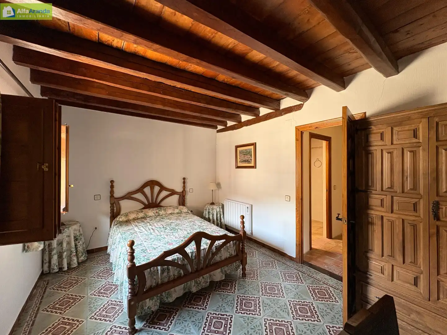Habitación de Finca rústica en venta en Peñaranda de Duero con Calefacción, Trastero y Amueblado