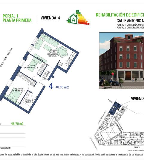 Foto 2 de Apartament en venda a Calle Doña Urraca, 5, Centro, Palencia Capital