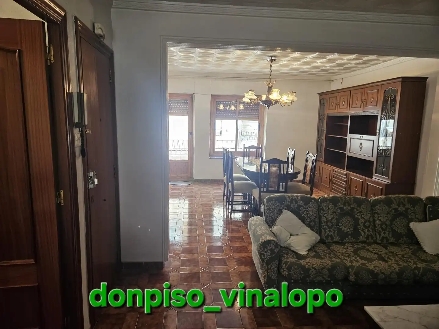 Sala d'estar de Apartament en venda en Elda amb Aire condicionat, Terrassa i Balcó