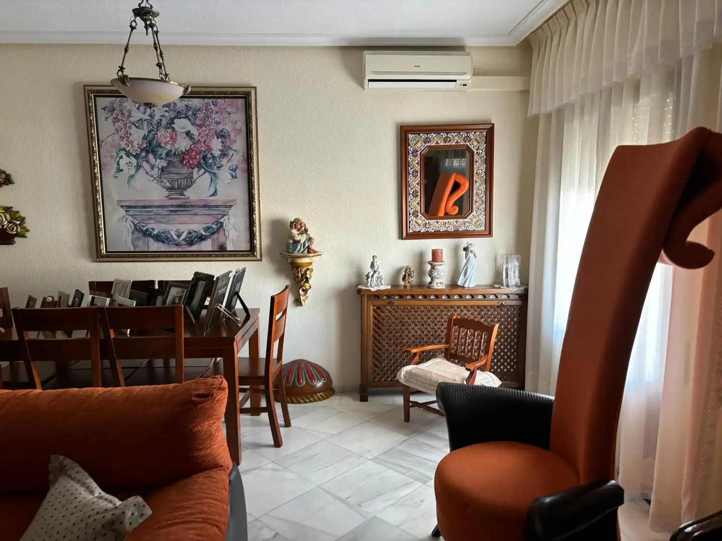 Living room of Detached homes for sale in Almodóvar del Campo  with Air Conditioner, Heating and Terrace