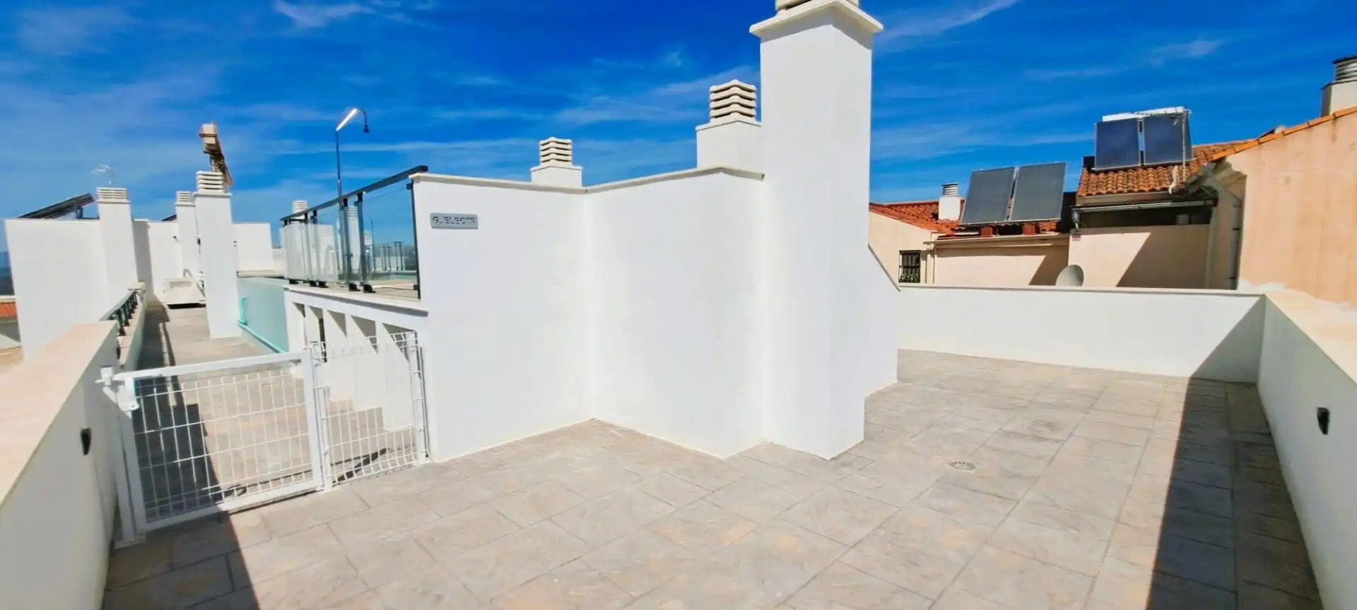 Terrasse von Wohnung zum Verkauf in Málaga Capital mit Klimaanlage, Terrasse und Abstellraum
