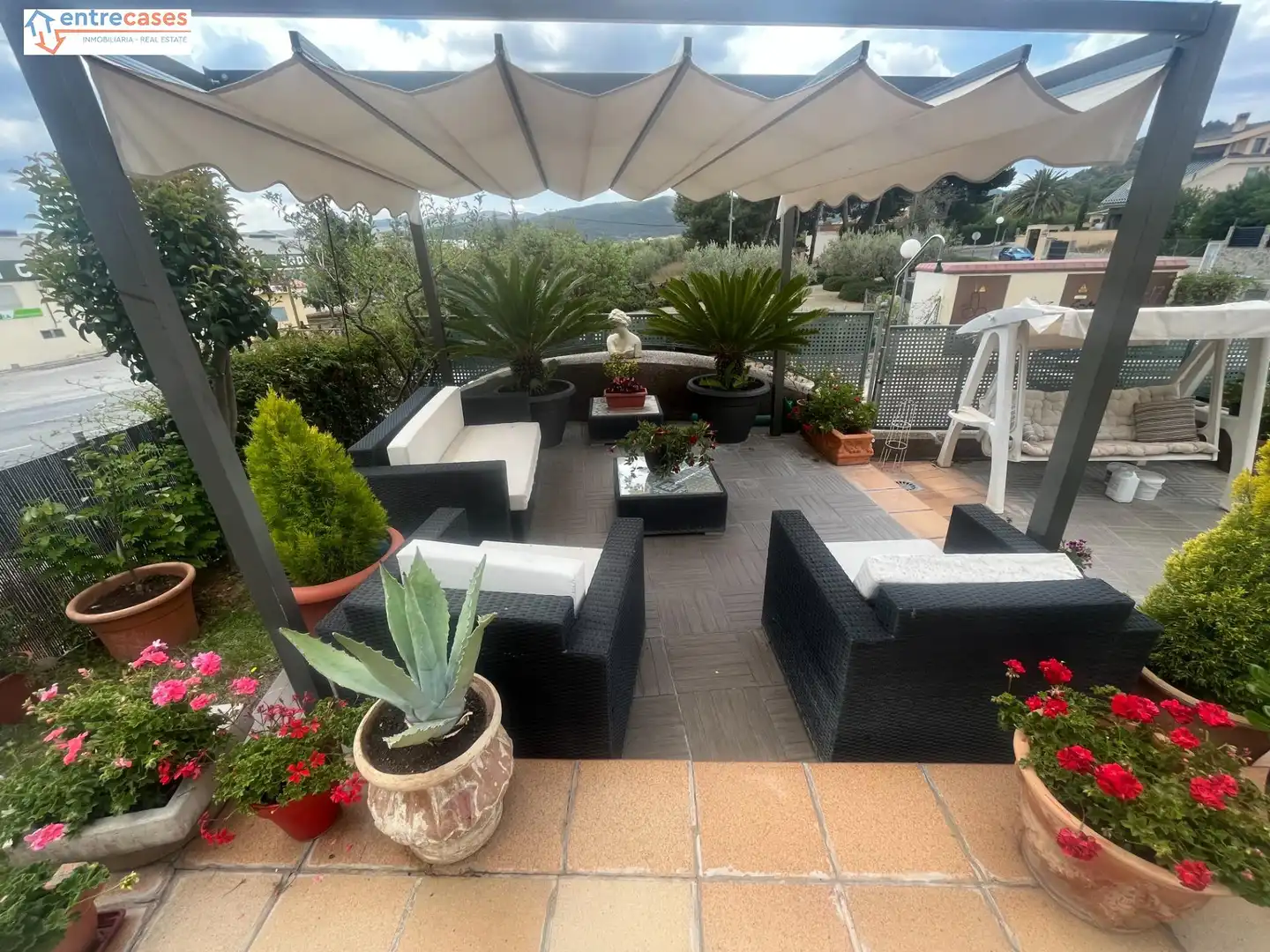 Terrassa de Casa o xalet en venda en Altura amb Aire condicionat, Calefacció i Jardí privat