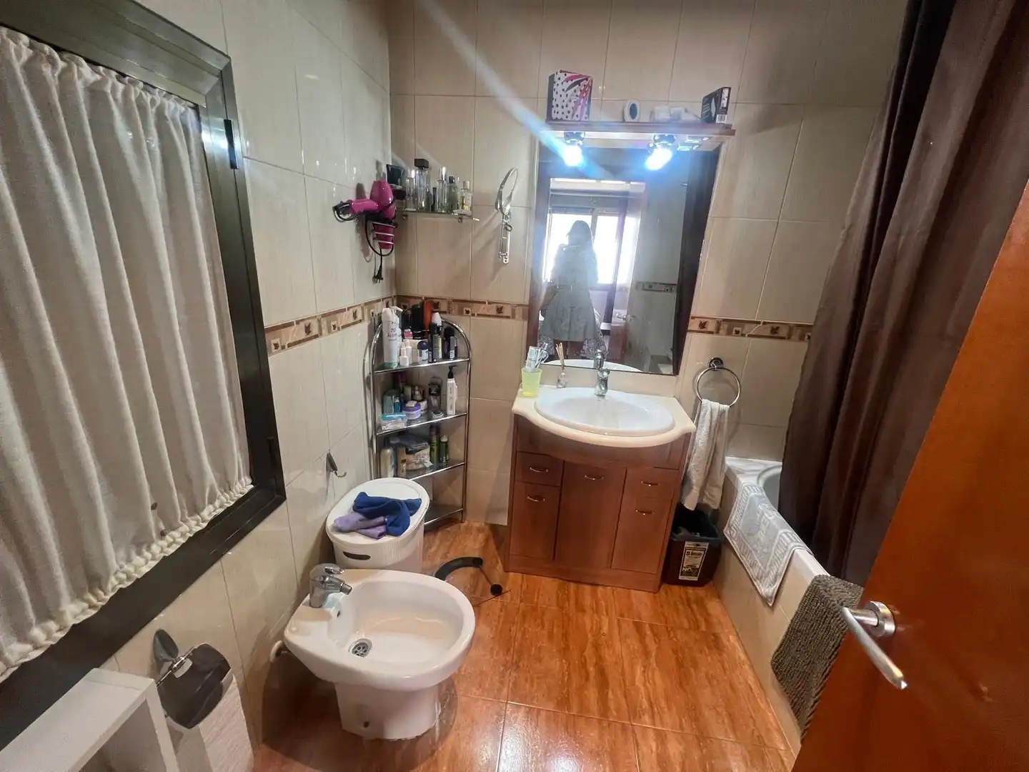 Badezimmer von Wohnung zum Verkauf in Vilanova del Camí mit Heizung