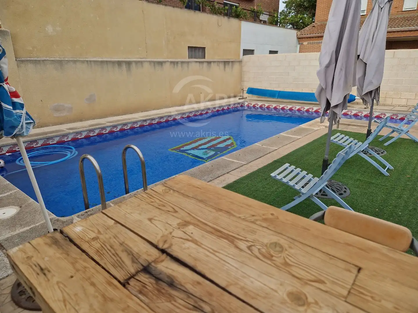 Piscina de Casa adosada en venta en Mocejón con Aire acondicionado, Calefacción y Trastero