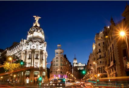 Exterior view of Flat for sale in  Madrid Capital  with Air Conditioner, Furnished and Washing machine