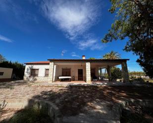 Exterior view of House or chalet for sale in Elche / Elx  with Private garden
