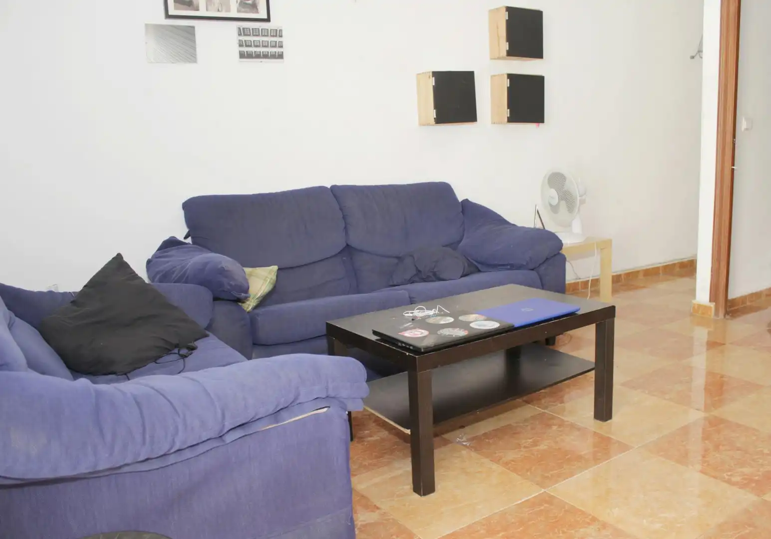 Wohnzimmer von Wohnung zur untervermieten in Sevilla mit Klimaanlage, Möbliert und Waschmaschine