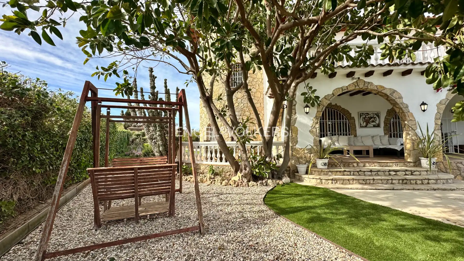 Garten von Haus oder Chalet zum Verkauf in Mont-roig del Camp mit Klimaanlage, Heizung und Privatgarten
