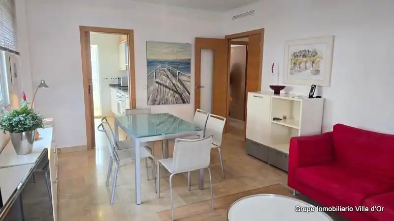 Esszimmer von Wohnungen zur Miete in Dénia mit Klimaanlage, Heizung und Terrasse