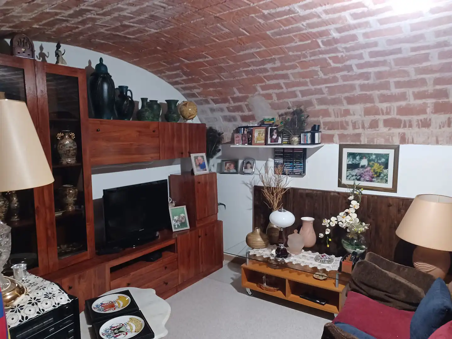 Sala d'estar de Casa o xalet en venda en Sant Climent Sescebes amb Aire condicionat, Calefacció i Jardí privat