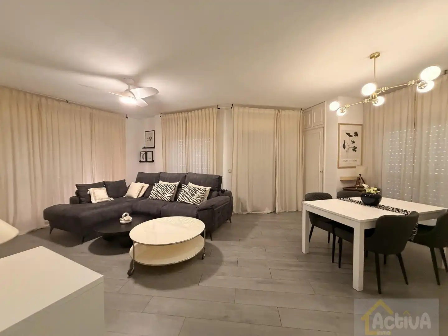 Sala de estar de Piso de alquiler en Mérida con Terraza