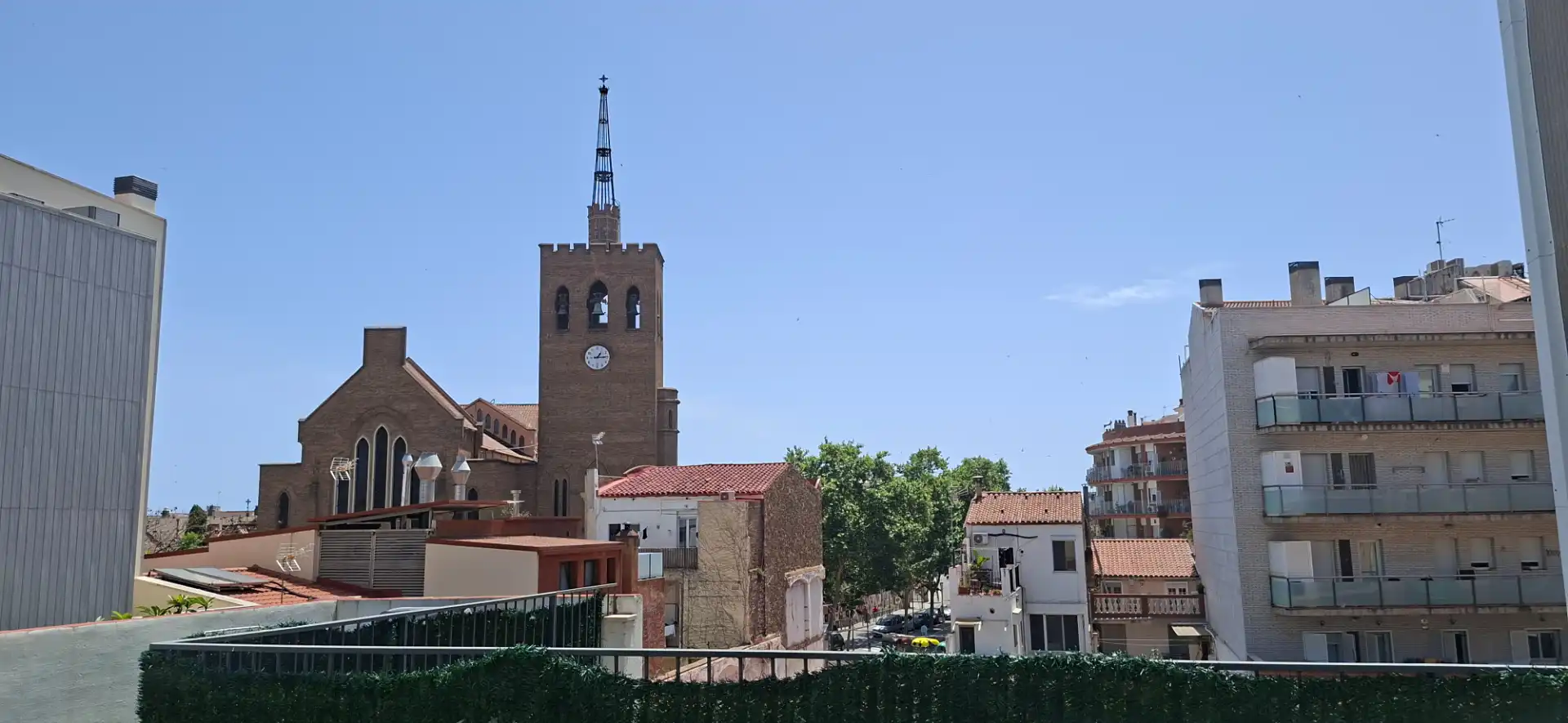 Exterior view of Flat for sale in Badalona  with Air Conditioner, Heating and Terrace
