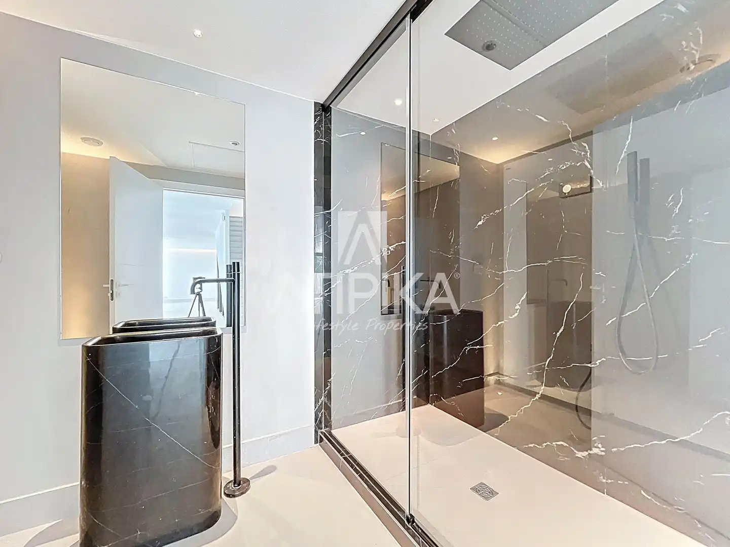 Bathroom of Houses for rent in Castelldefels  with Air Conditioner, Heating and Terrace