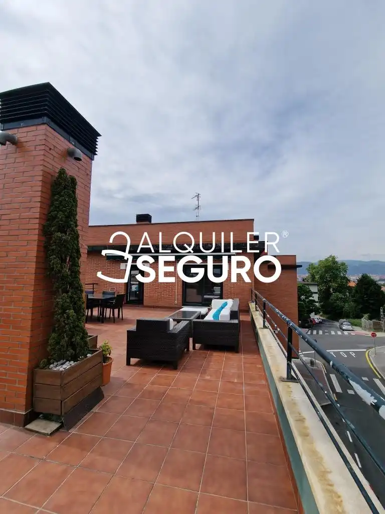 Terraza de Piso de alquiler en Getxo  con Calefacción, Terraza y Trastero