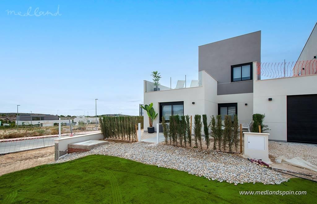 Vista exterior de Casa o xalet en venda en  Murcia Capital amb Terrassa i Piscina comunitària
