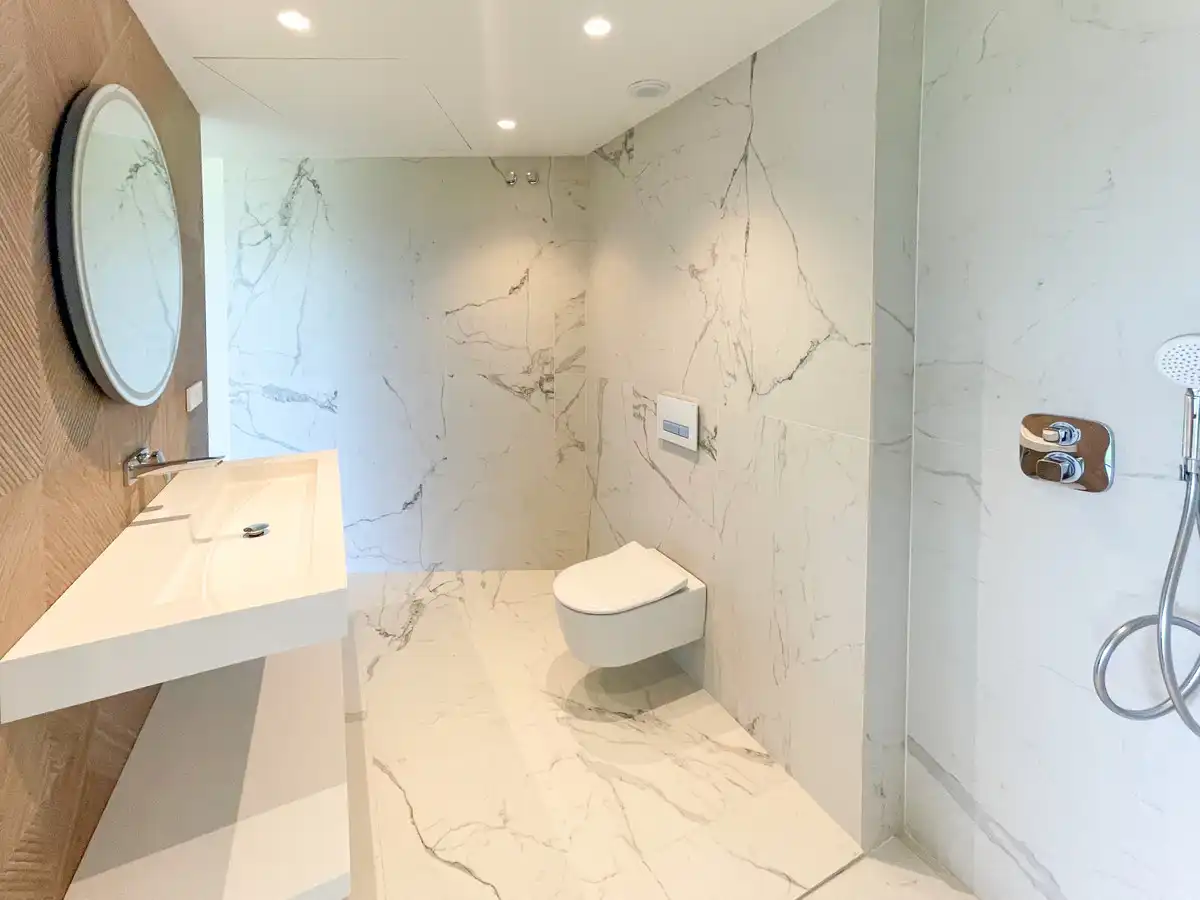 Bathroom of Houses for sale in Mijas  with Air Conditioner, Private garden and Terrace