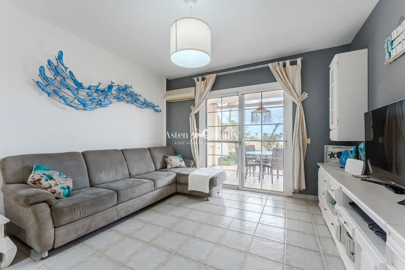 Sala de estar de Apartamento en venta en Arona con Aire acondicionado, Jardín privado y Terraza
