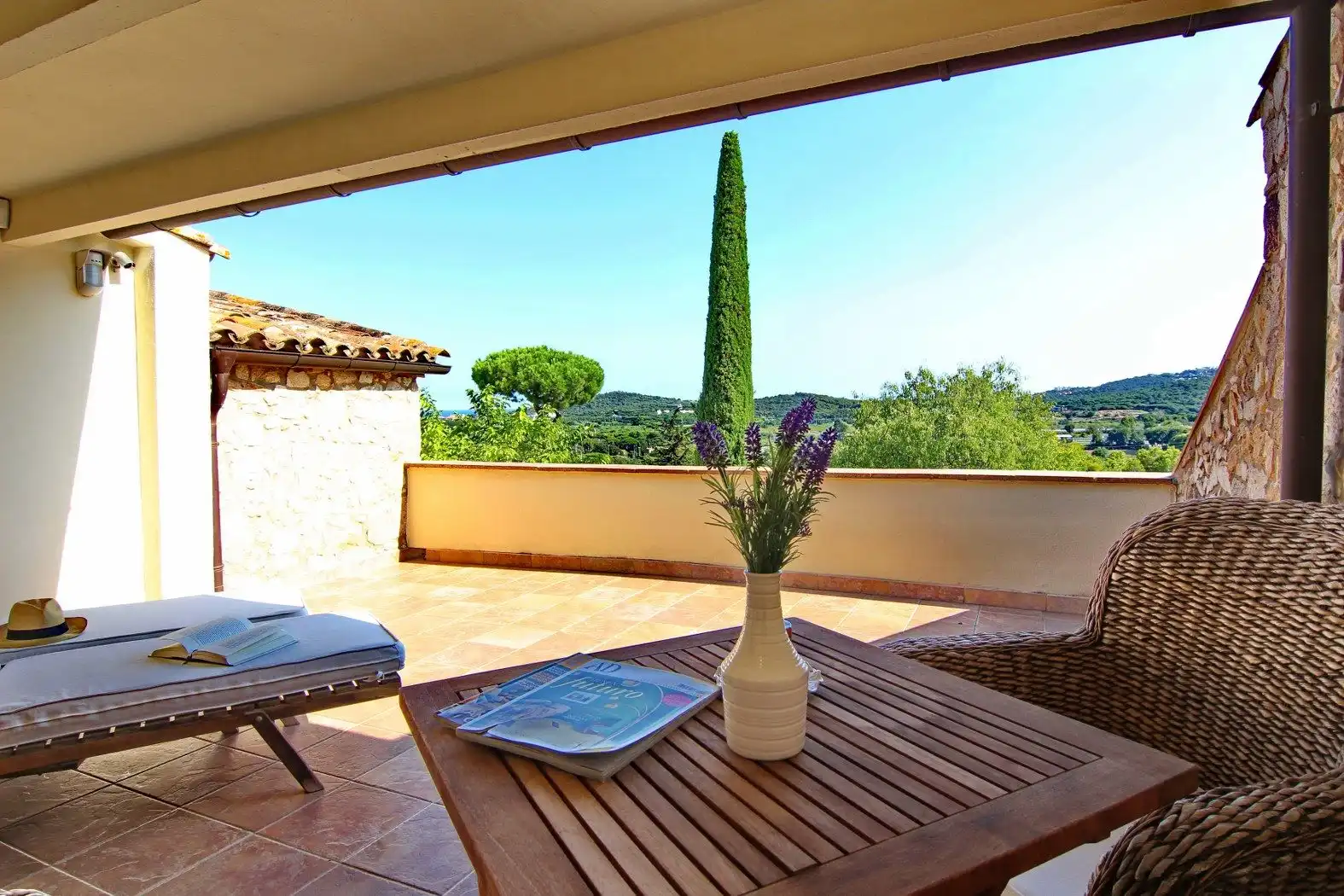 Terrace of Country homes for sale in Castell d'Aro, Platja d'Aro i s'Agaró  with Heating, Private garden and Storage room