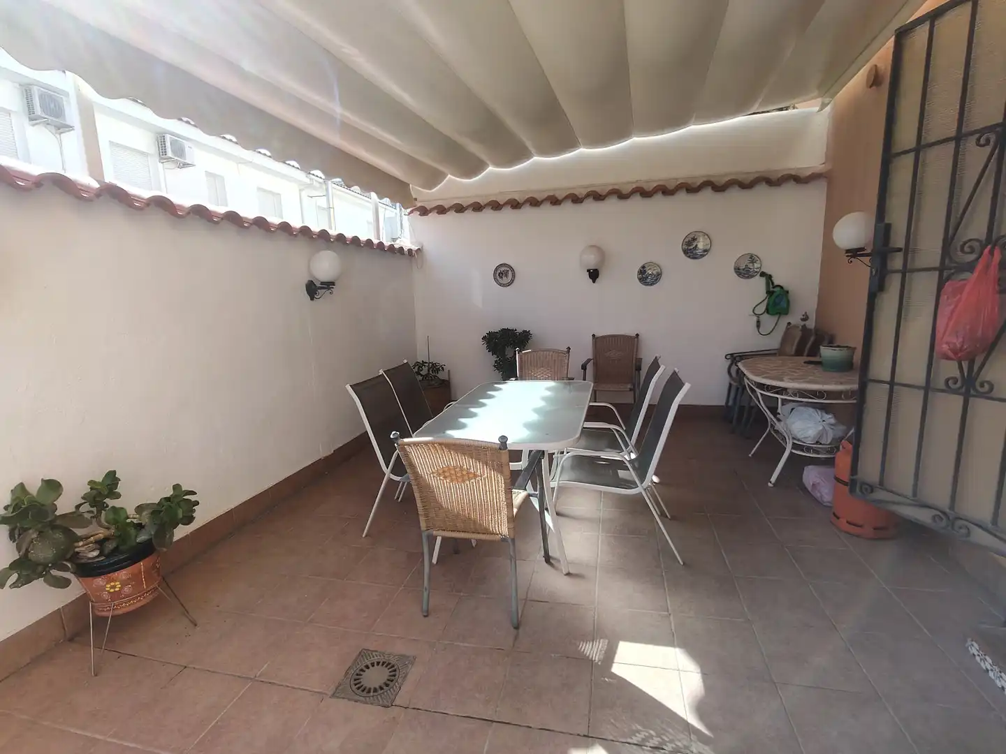Terrassa de Casa o xalet en venda en Baza amb Aire condicionat, Calefacció i Moblat