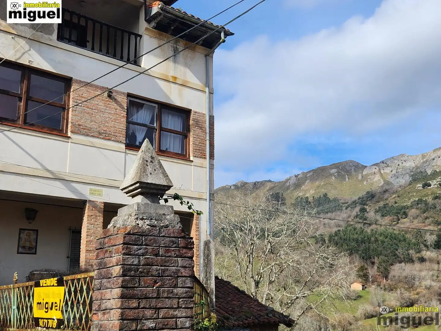 Vista exterior de Finca rústica en venta en Peñamellera Baja con Jardín privado y Terraza