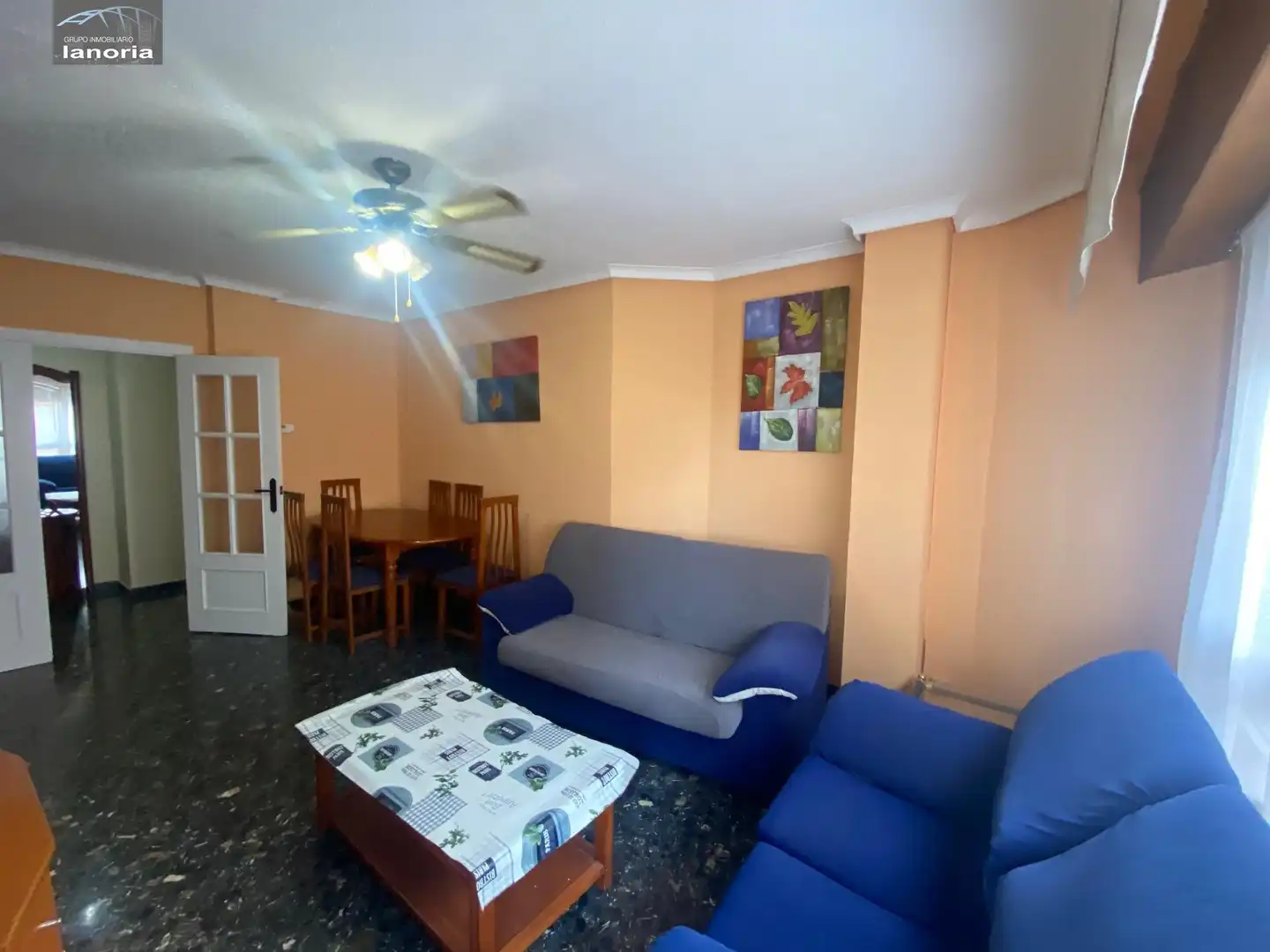 Sala d'estar de Pis en venda en Albacete amb Aire condicionat, Calefacció i Moblat