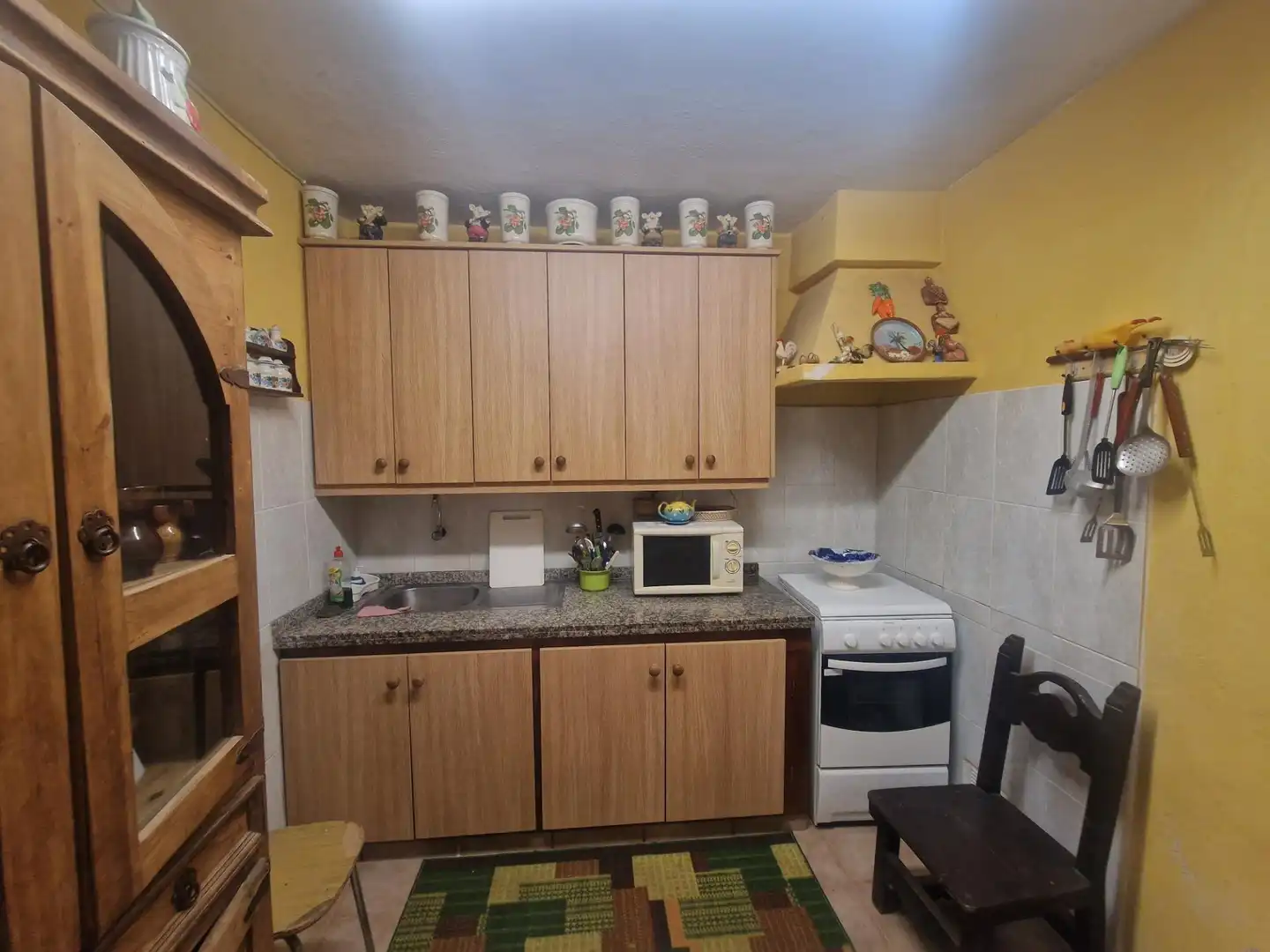 Cocina de Finca rústica en venta en Icod de los Vinos con Terraza, Trastero y Amueblado