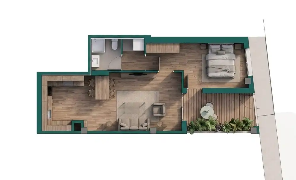Planta baixa en venda en Badalona amb Aire condicionat, Calefacció i Parquet