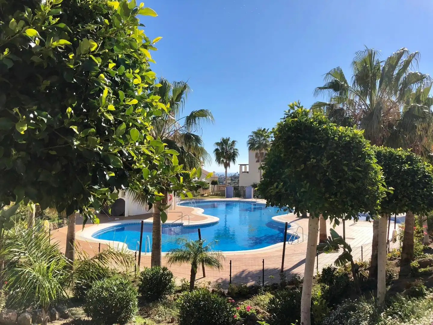 Garten von Maisonette zum Verkauf in Benalmádena mit Klimaanlage, Privatgarten und Terrasse