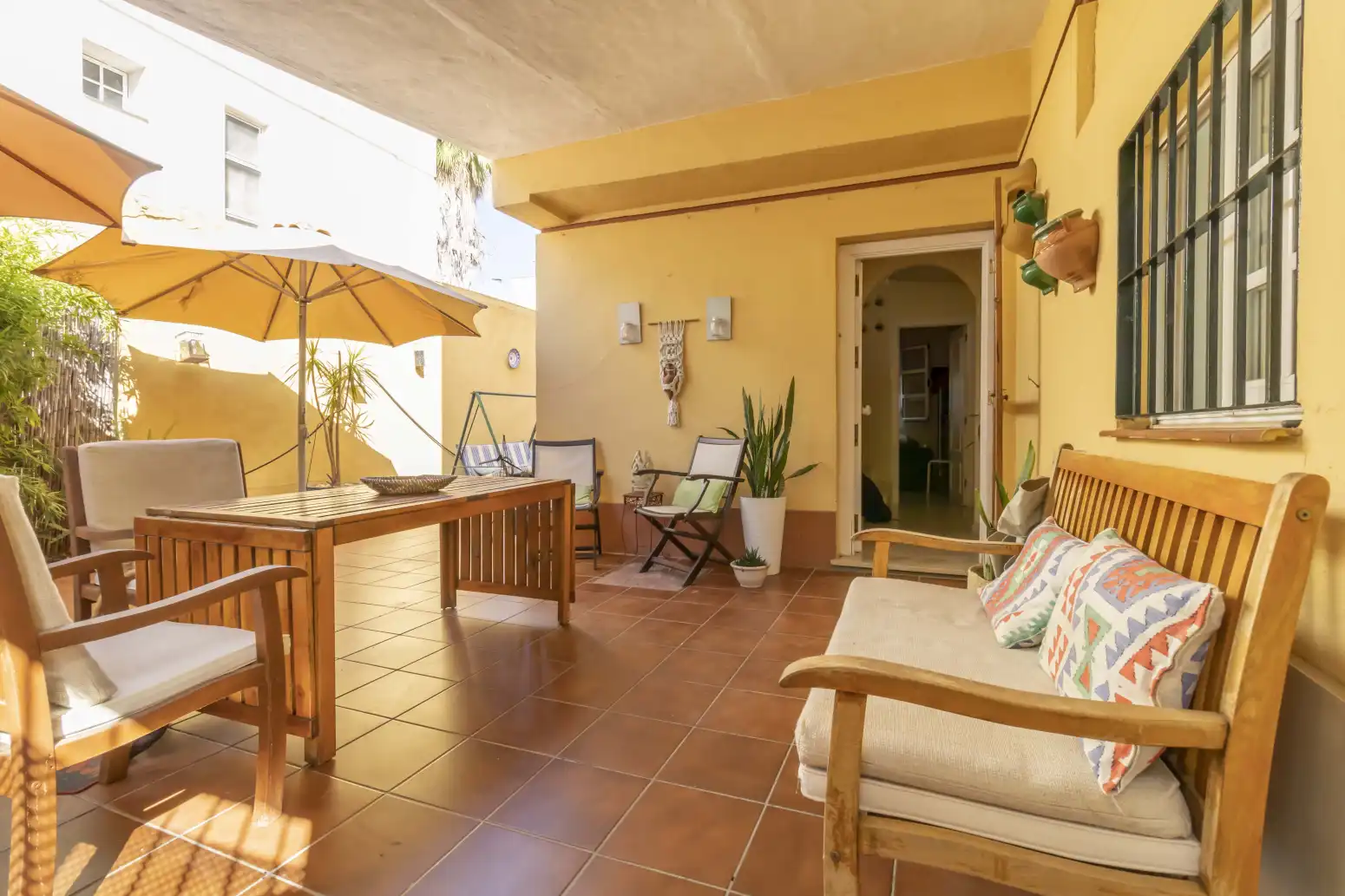 Terrace of Houses for sale in Bormujos  with Air Conditioner, Terrace and Storage room