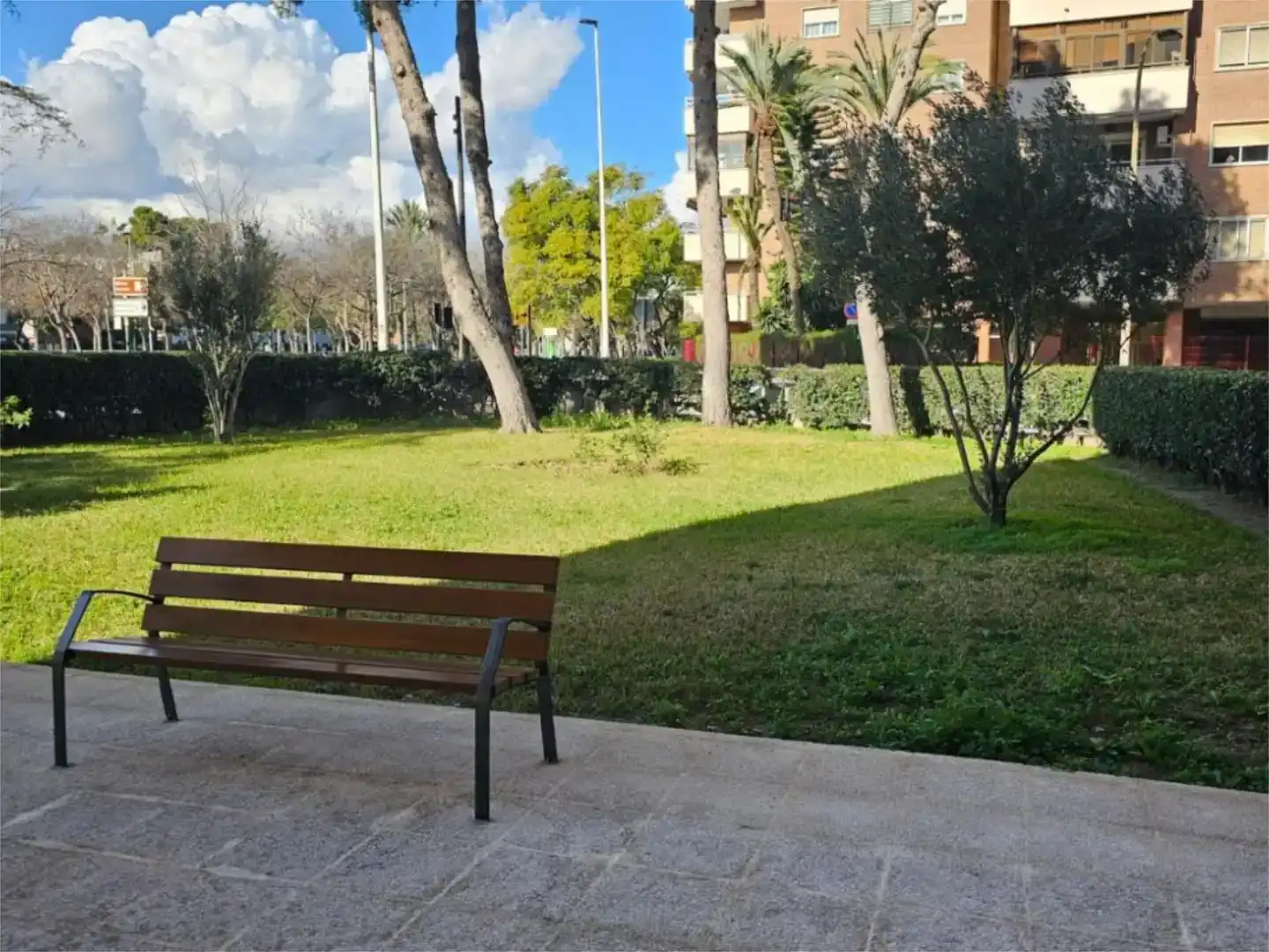 Garten von Wohnung zum Verkauf in  Valencia Capital mit Klimaanlage und Balkon