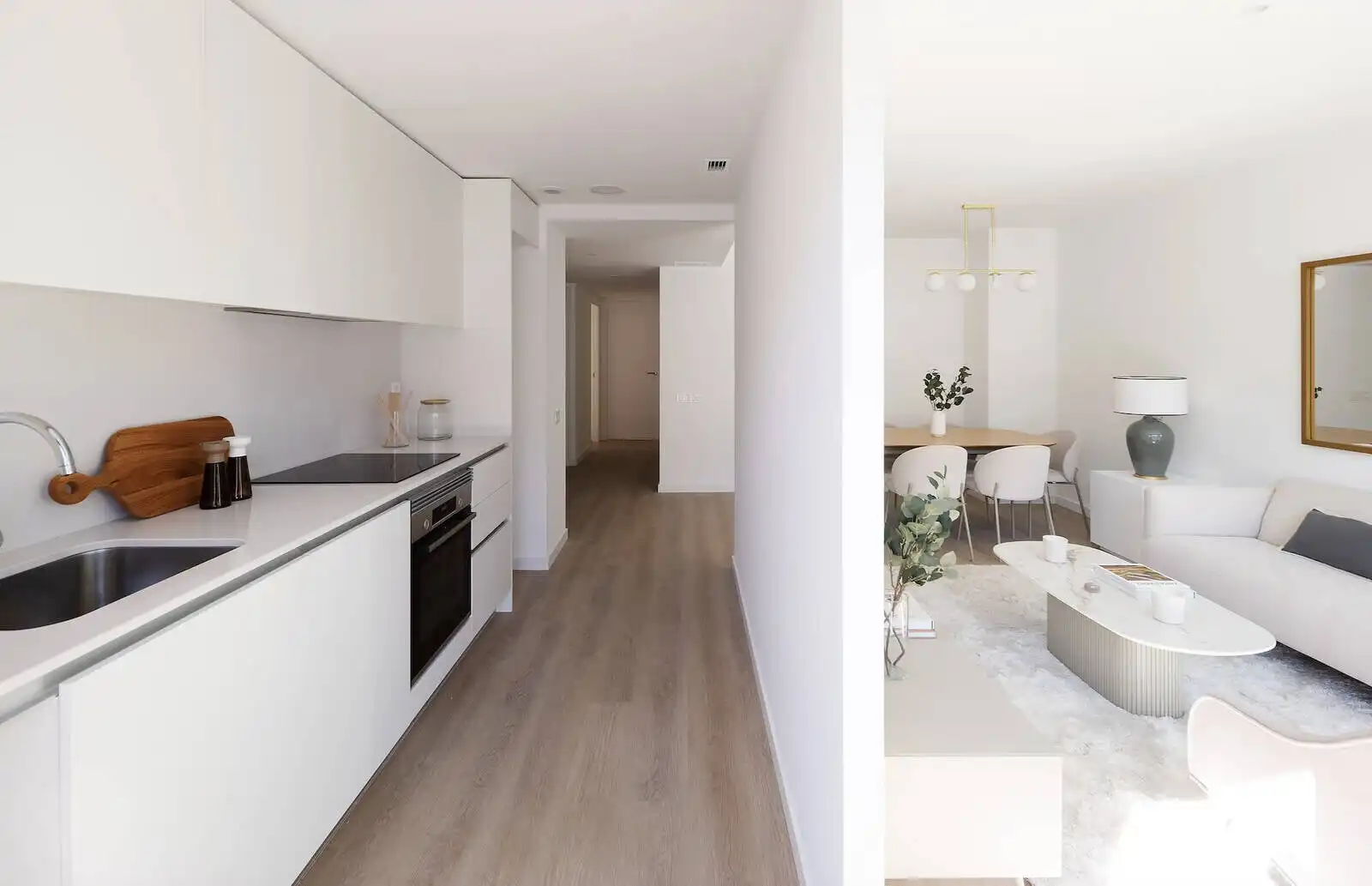 Cuina de Apartament en venda en Terrassa amb Aire condicionat, Terrassa i Traster