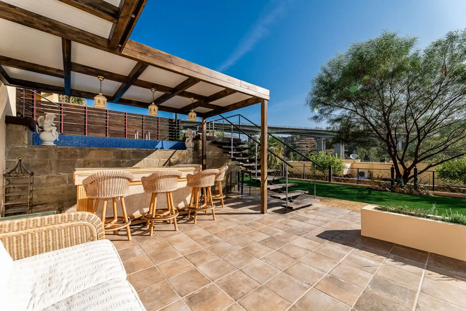 Villa con terrazza in vendita a Los Flamingos, imagen 22