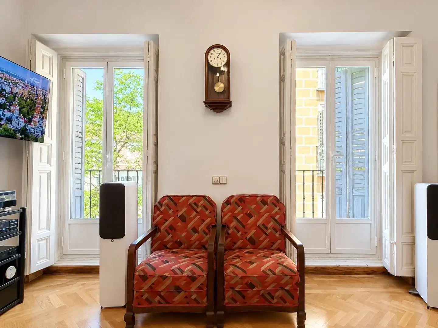 Sala de estar de Piso en venta en Madrid con Aire acondicionado, Calefacción y Amueblado