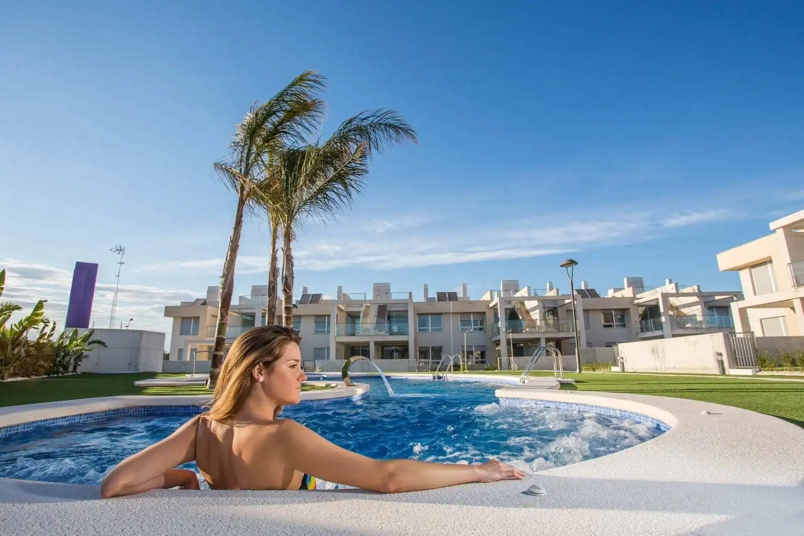 Swimming pool of Apartments for sale in Cartagena  with Air Conditioner and Terrace