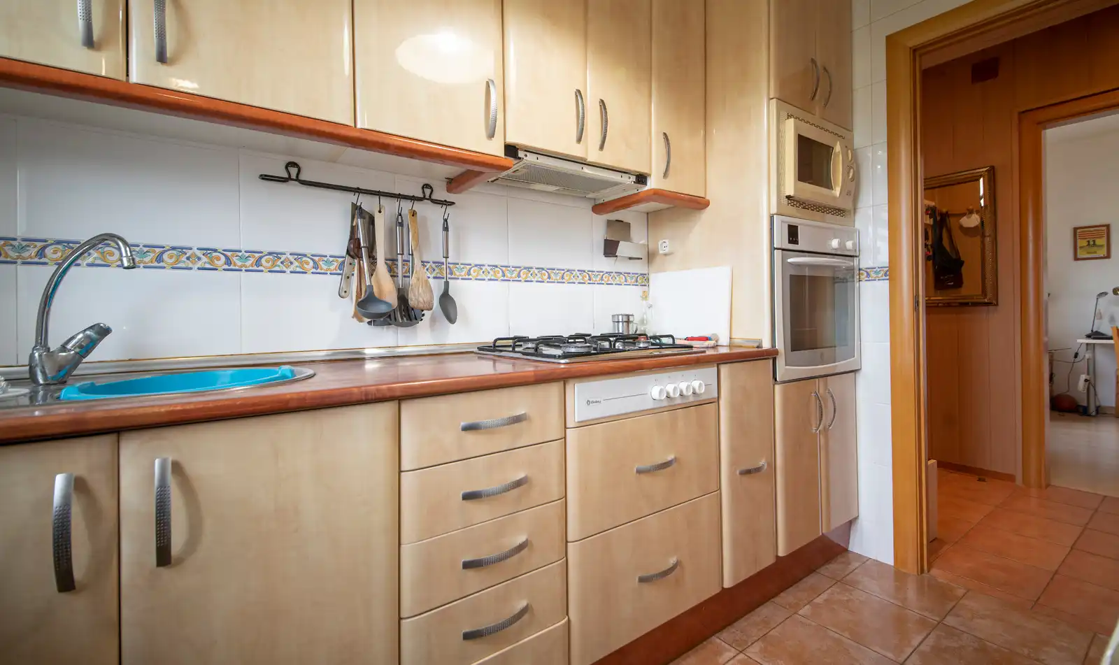 Cocina de Finca rústica en venta en Font-rubí con Calefacción, Jardín privado y Terraza