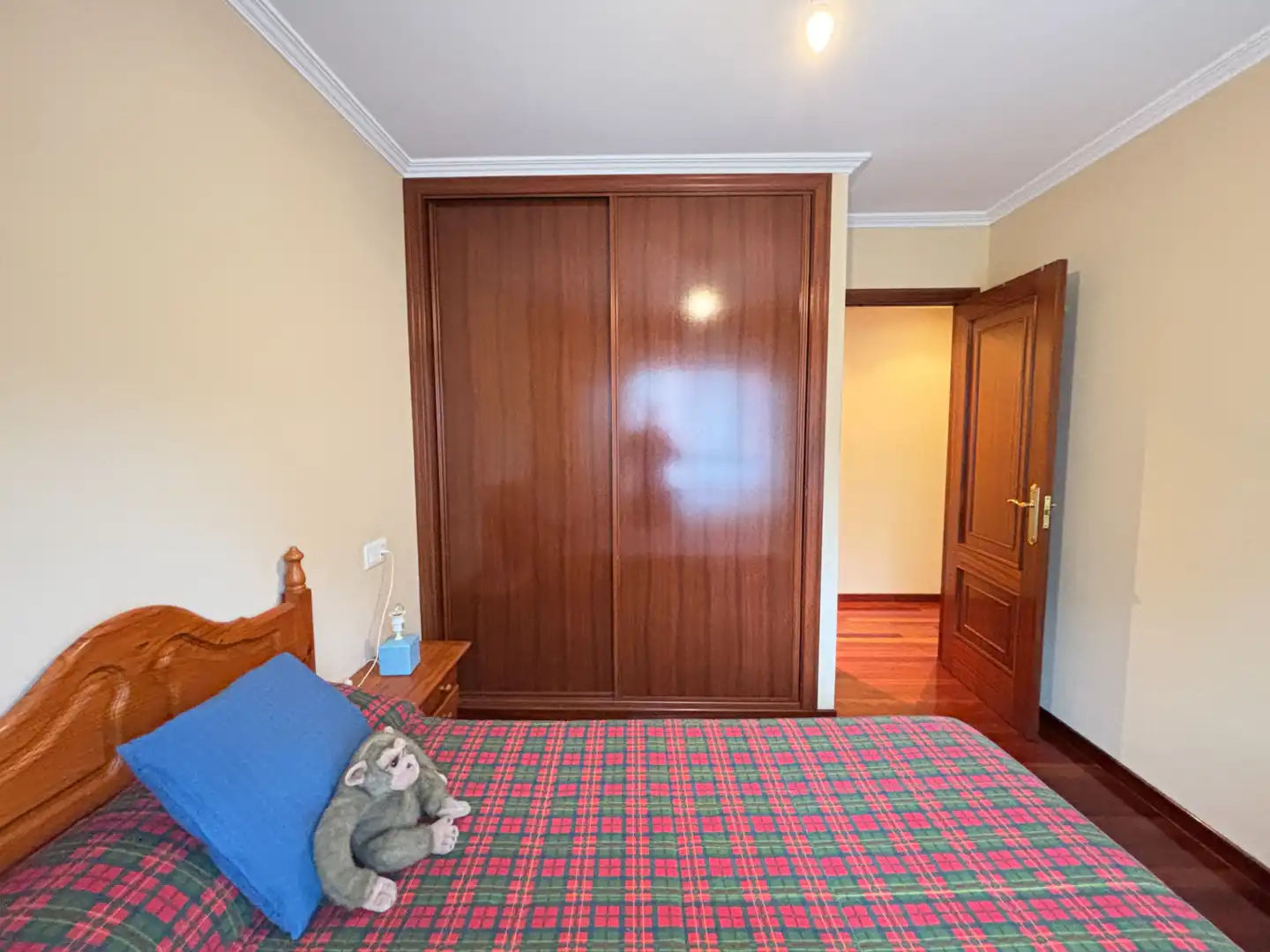 Bedroom of Flat for sale in Teo  with Heating, Storage room and Furnished