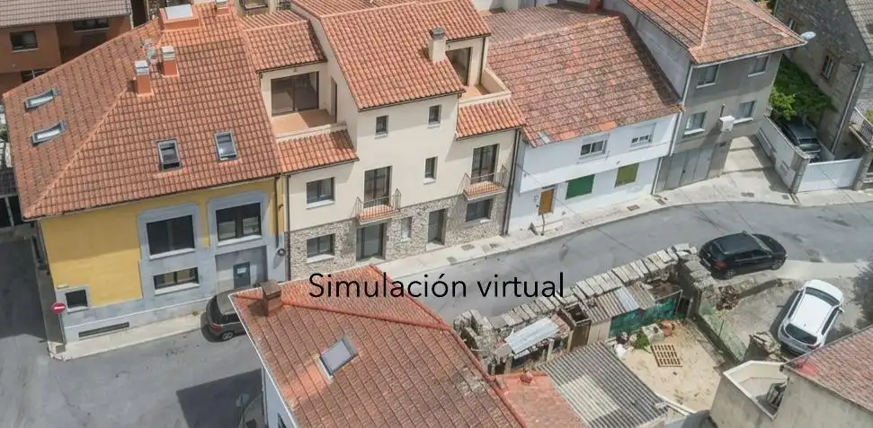 Vista exterior de Residencial en venda en Guadarrama