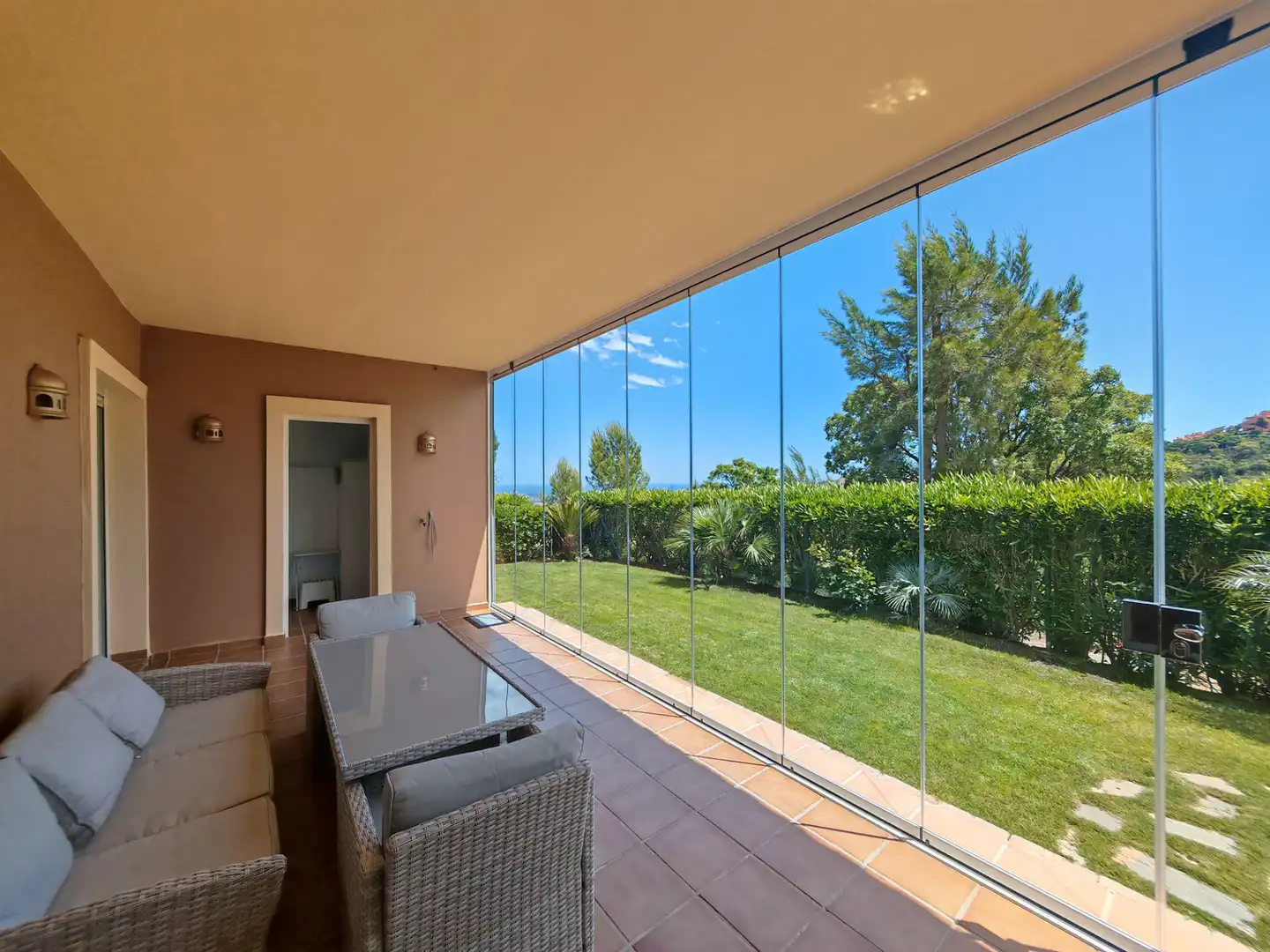 Terraza de Apartamento en venta en Ojén con Aire acondicionado, Terraza y Trastero