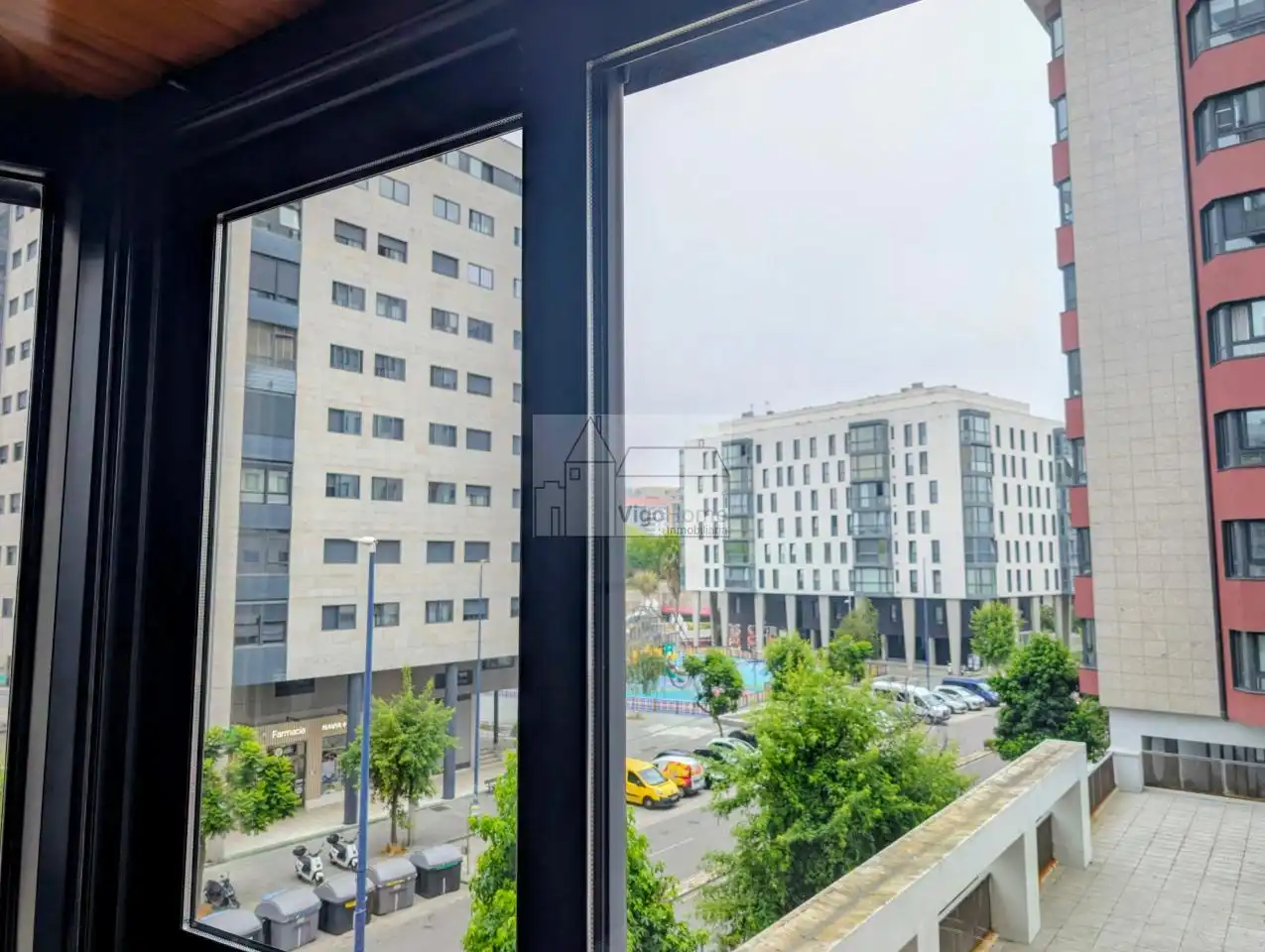 Exterior view of Flat for rent in Vigo   with Heating and Furnished