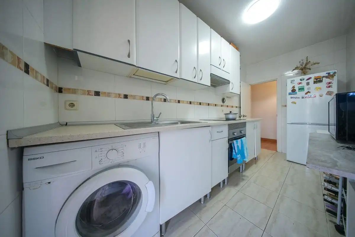 Kitchen of Flat for sale in Madrid  with Air Conditioner, Heating and Terrace
