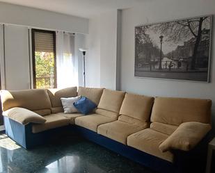 Living room of Flat to rent in  Valencia Capital  with Air Conditioner and Balcony