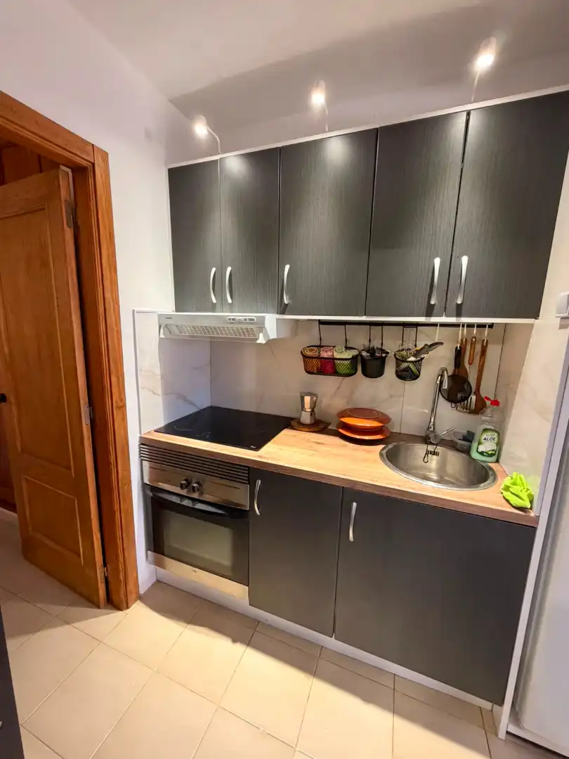 Cuina de Apartament en venda en Antigua amb Terrassa, Moblat i Piscina comunitària