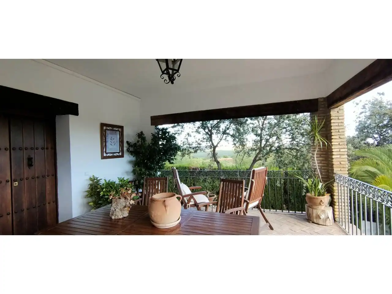Terrassa de Casa o xalet en venda en Hornachuelos amb Jardí privat, Terrassa i Piscina