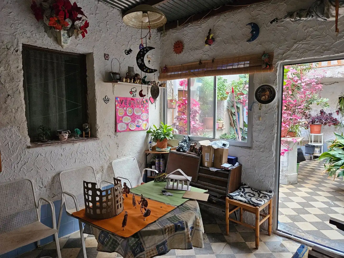 Comedor de Casa adosada en venta en Monóvar  / Monòver con Aire acondicionado, Calefacción y Jardín privado