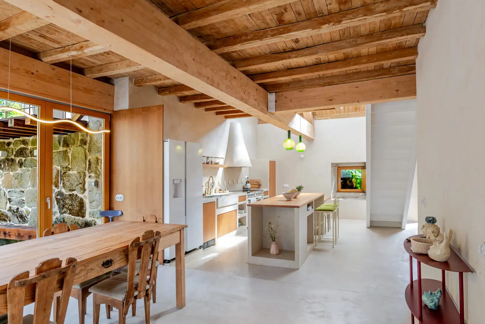 Kitchen of Country homes for sale in Poio  with Swimming Pool and Furnished